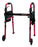 McKesson McKesson Travel Walker Adjustable Height 300 lbs. Weight Capacity 29-1/2 to 37 Inch Height - 146-RTL10263KDR