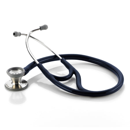 Adscope - Cardiology Stethoscope Blue 1-Tube 19 Inch Tube Double-Sided Chestpiece - 602N