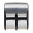 Georgia Pacific DISPENSER, TOILET PAPER GP COMPACT QUAD S/STL D/S - 56746A