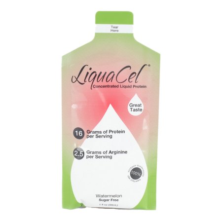 LiquaCel - Oral Protein Supplement Watermelon Flavor Ready to Use 1 oz. Individual Packet - GH97