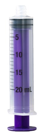 Vesco Medical Enteral Feeding / Irrigation Syringe Vesco 20 Ml Individual Pack Enfit Tip Without Safety - VED-620