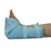 New York Orthopedic HEEL PROTECTOR, QUILTED ANTIM ULTRA SFT VELVET LT GRN - 9515