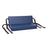 New York Orthopedic Pad, Leg Rest/Footrest Extender Wipe-Clean Vnyl Navy Blu 2" - 9548-2224-2