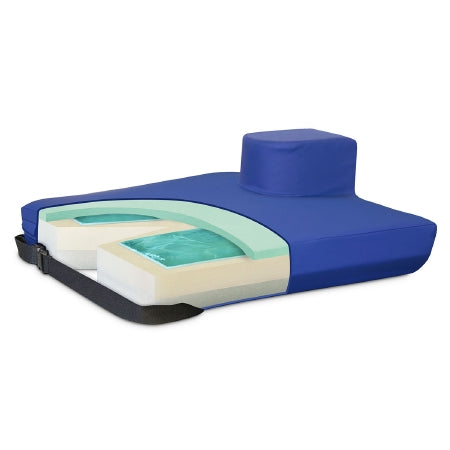 New York Orthopedic APEX CORE Coccyx Seat Cushion 18 W X 16 D X 3 H Inch Foam / Gel - 9599-GC-181603