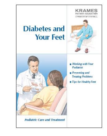Krames Corporation Krames Patient Booklet Diabetes and Your Feet - 11421