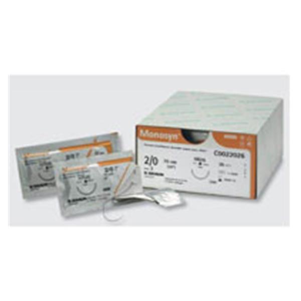 TissueSeal Suture 5-0 Glyconate Dsmp13 Monosyn Violet 18" Monofilament 36/Bx - C0022433