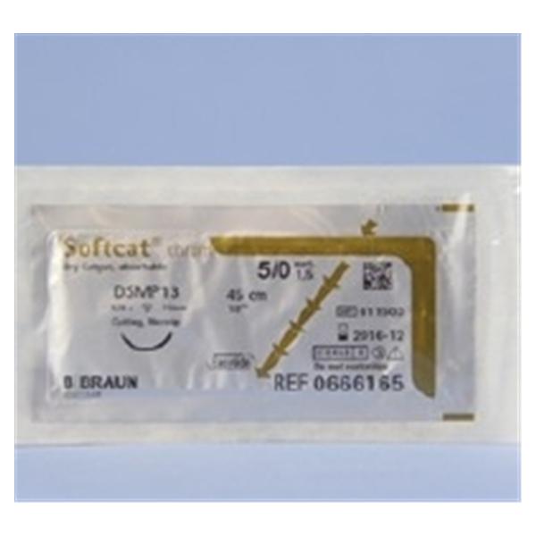 TissueSeal Suture 3-0 Plain Gut Dsmp19 Softcat Undyed 30" Monofilament 36/Bx - C0652229