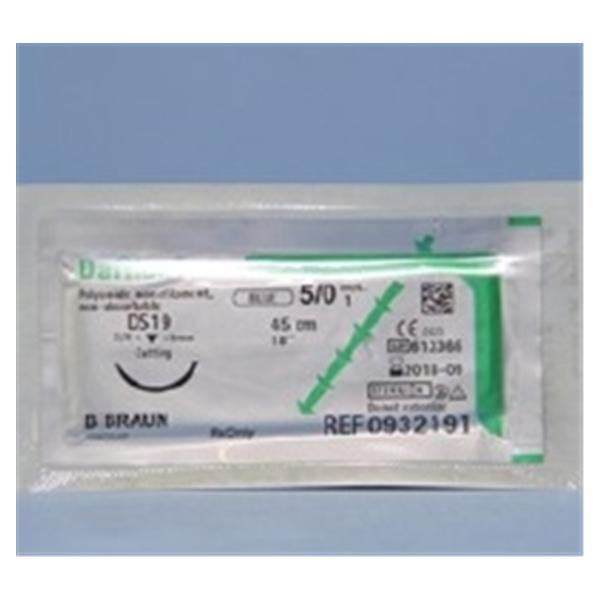 TissueSeal Suture 5-0 Polyamide Ds-19 Dafilon Blue 18" Monofilament 12/Bx - G0932191
