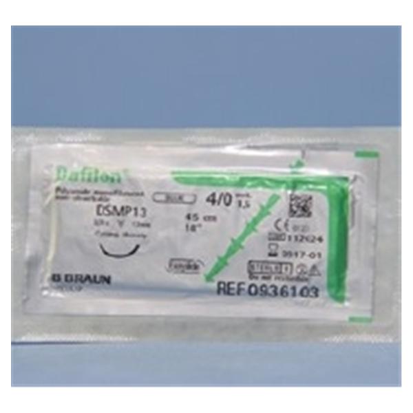 TissueSeal Suture 4-0 Polyamide Dsmp13 Dafilon Blue 18" Monofilament 12/Bx - G0936103