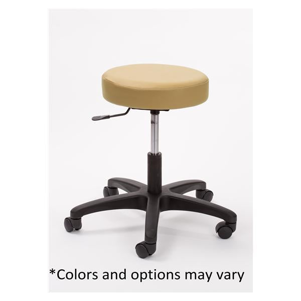Brandt Industries Inc Stool Exam Econobuoy Black 2" Casters Backless 5 Leg Ea - 13421BLACK