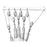 Zimmer Apparatus Traction Adult Complete Set Finger Stainless Steel Mesh 5/St - 32500000