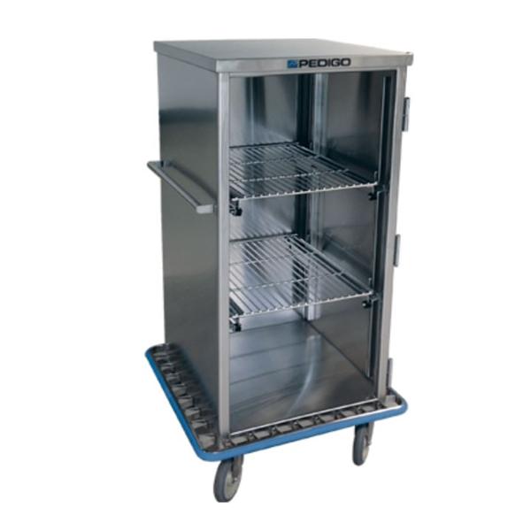 Pedigo Products. Cart Case 28-5/8X28-5/8X56 6" Casters Positive Lock Latches Ea - CDS-233