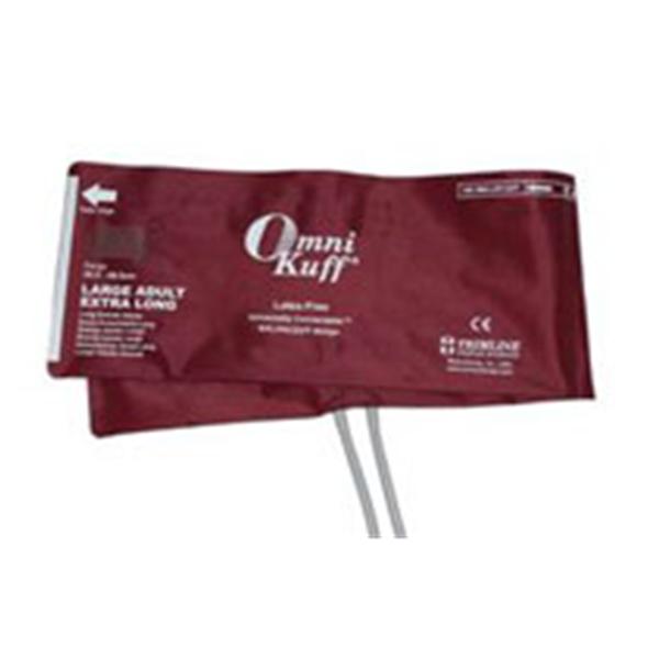Welch-Allyn Cuff Blood Pressure Trimline Omni-Kuff 35.5-46Cm Lg Adlt Sz 12L Arm Lng Burg Ea - 1902XLSCK