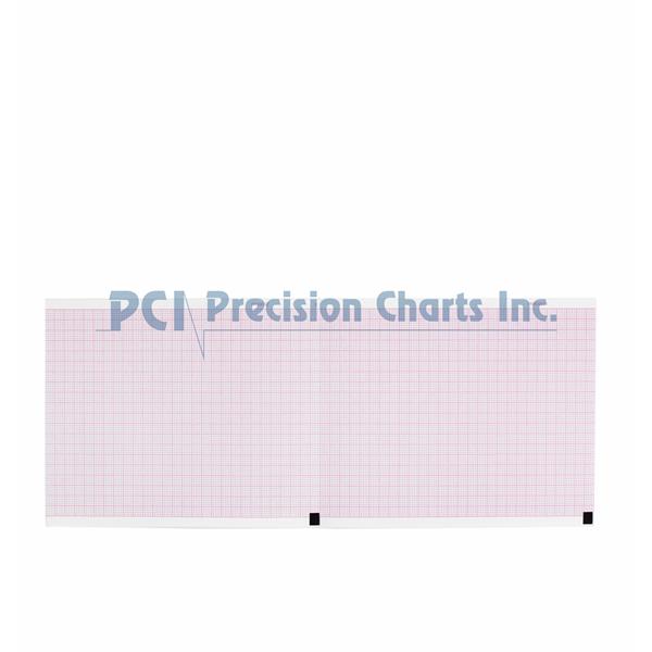 Precision Charts Recording Paper Ecg/Ekg For 1250A 10/Bx - PA9000Z
