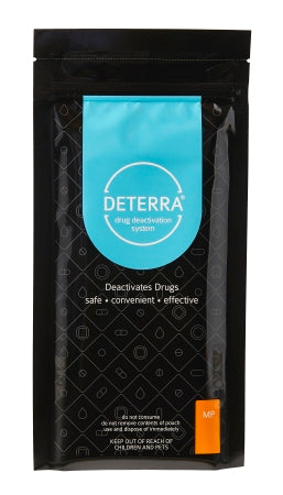 Verde Environmental Technologies Deterra Drug Disposal Pouch Medium, 45 Pill or 6 Patch or 6 oz. Liquid Capacity - 86458300031