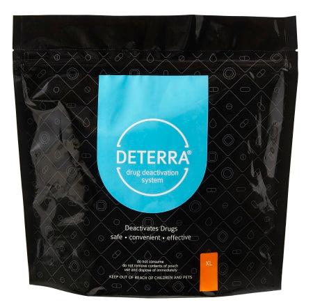 Verde Environmental Technologies Deterra Drug Disposal Pouch X-Large, 450 Pill or 60 Patch or 60 oz. Liquid Capacity - 86458300033