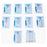 Deroyal Industries Inc Sponge Neuro Rayon 1/2X1-1/2" Patties X-Ray Detectable Lwlnt Sterile Lf 200/Case - 30-056