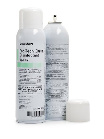 McKesson McKesson Pro-Tech Surface Disinfectant Cleaner Alcohol Based Liquid 16 oz. Can Citrus Scent - 53-28594