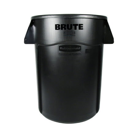 Rubbermaid Brute - Trash Can 44 gal. Round Black Resin Open Top - FG264360BLA
