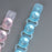 Globe Scientific Tube Closure Polypropylene Cap Strip Blue For 110575 Series Tubes NonSterile - 110578B