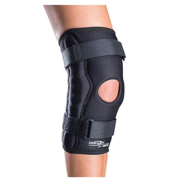 DJO Brace Wraparound Economy Adult Knee Drytex Black Size 3X-Large Ea - 11-0673-7