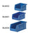 Marketlab Organizer Container Semi Clear Ea - 6001-SC