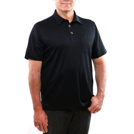 Authored - Polo Shirt 2X-Large Black Male - MTPSL0625