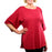 Authored - Kimono Top X-Small Tomato Heathered Female - WTKSZ0123
