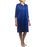 Narrative Apparel - Polo Dress 3/4 Sleeve Navy Medium - WDBPS0326