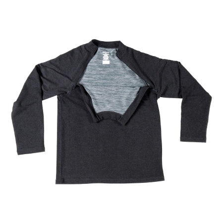 Authored - Pullover Small Heather Gray 3/4 Raglan Sleeve Male - MTLDZ0219