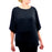 Authored - Kimono Top 2X-Large Dark Gray Heathered Female - WTKSZ0619