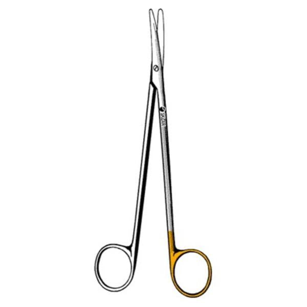 Sklar Instruments Scissors Dissecting Metzenbaum Sklarcut 7" Bl/Bl Micro-Serrated Curved Ss Ea - 15-3575