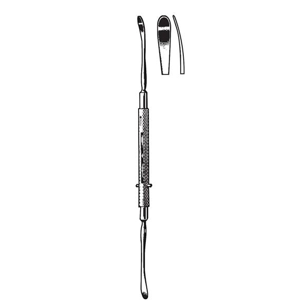 Sklar Instruments Elevator Freer 7" 5Mm Blunt/Sharp Tip Stainless Steel Reusable Ea - 47-2380