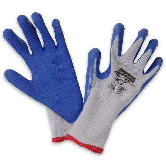 Honeywell Safety Products Work Glove Northflex Duro Task Nf14 Size 9 Cotton / Polyester / Rubber Gray / Blue Wrist Length Knit Cuff - NF14/9L