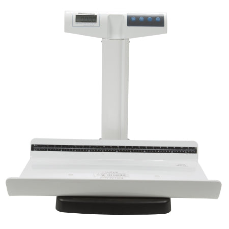 Health O Meter - Pediatric Scale Digital LCD Display 23 kg Capacity White AC Adapter / Battery Operated - 522KG