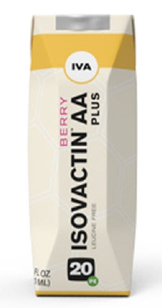Cambrooke Therapeutics Isovactin AA Plus Amino Acid Oral Supplement Berry Flavor 8.5 oz. Carton Ready to Use - 37002