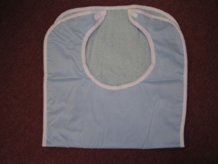 Lew Jan Textile - Bib Hook and Loop Closure Reusable Terry Cloth - M45-1830B-VS