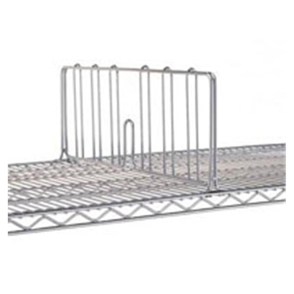 Intermetro Industries Divider Shelf Metro For Super Erecta 24X8" Silver Stainless Steel Ea - DD24S