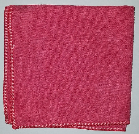 Lagasse TASKI MyMicro Cleaning Cloth Red NonSterile Microfiber Reusable - DVSD7524115