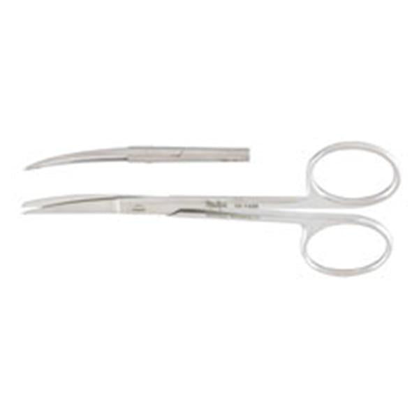 Miltex-Integra Scissors Knapp Iris 4" Sharp/Blunt Smooth Curved Stainless Steel Ea - 18-1426