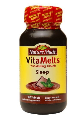 Pharmavite Nature Made Natural Sleep Aid 100 per Bottle Tablet 3 mg Strength - 3160404105