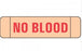 PDC - Pre-Printed Label pdc Laboratory Use Pink Paper No Blood Red Lab / Specimen 3/8 X 1 X 1-1/2 Inch - N-3506