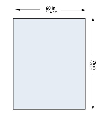 McKesson McKesson General Purpose Drape Large Drape Sheet 76 W X 60 L Inch Sterile - 183-I80-12403-S