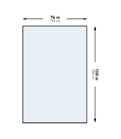 McKesson McKesson General Purpose Drape X-Large Drape 76 W X 100 L Inch Sterile - 183-I80-12404-S