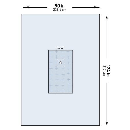 McKesson - Orthopedic Drape Universal Extremity Drape 90 W X 124 L Inch Sterile - 183-I80-09101G-S