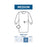 McKesson - Non-Reinforced Surgical Gown with Towel Medium Blue Sterile AAMI Level 3 Disposable - 183-I90-7010-S1