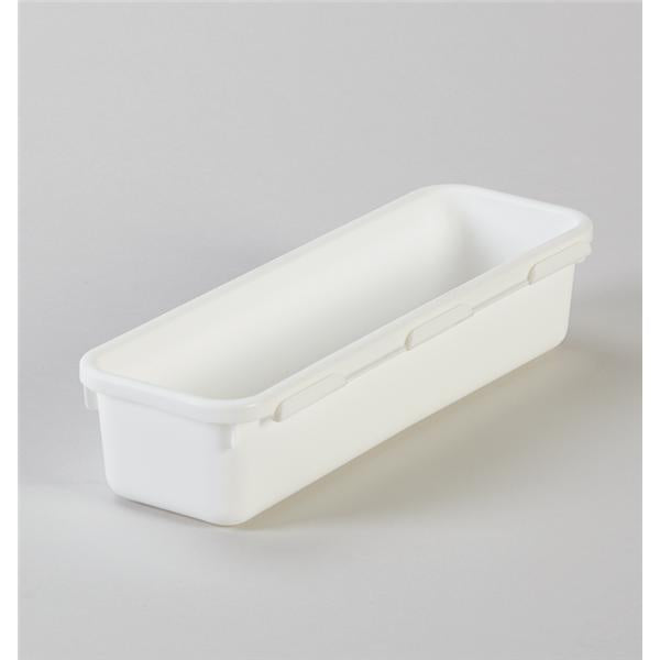 Health Care Logistics Bin Storage 9X3X2" White Polystyrene Plastic Each - 11062