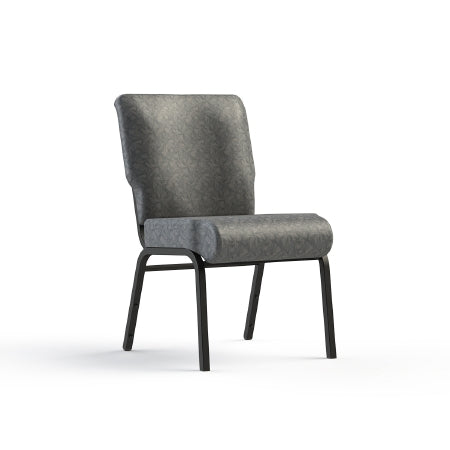 ComforTEK Seating Inc CHAIR, DINNING TITAN ARMLESS WD SLVR SCREEN/SLVR SCREEN 20" - 801-20-5596-5596