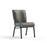 ComforTEK Seating Inc CHAIR, DINNING TITAN ARMLESS WD SLVR SCREEN/SLVR SCREEN 20" - 801-20-5596-5596