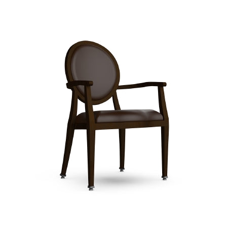 ComforTEK Seating Inc CHAIR, DINNING CONTESSA 200 ARMED JAVA/JAVA 38" - CTS200-1F10-5482-5482